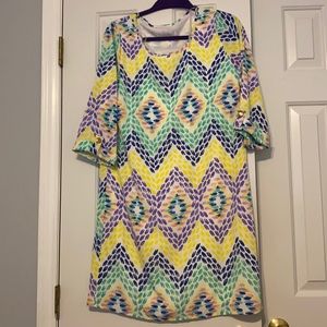 Peach Love California shift dress